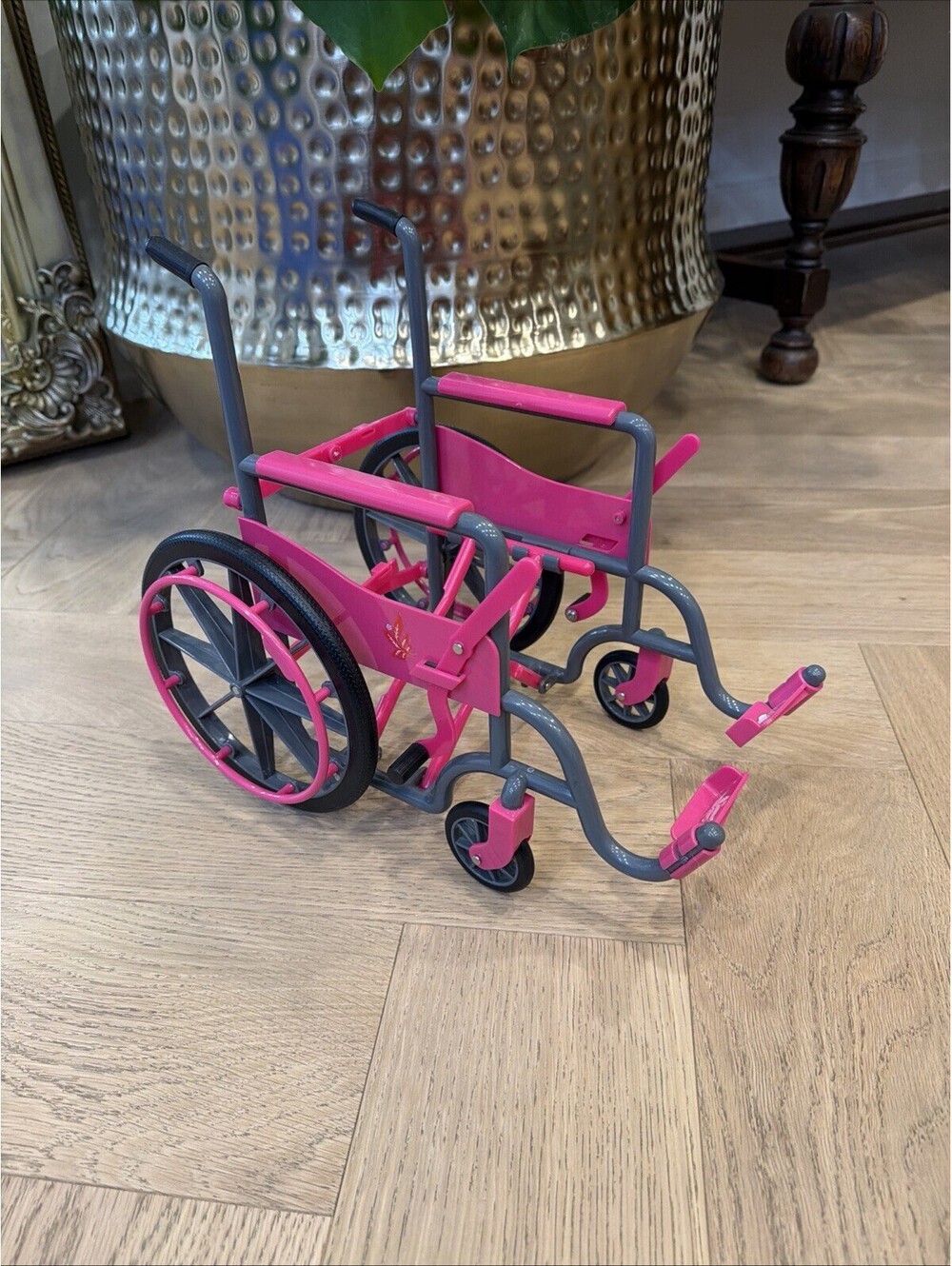 Pink & Grey Wheelchair The New York Doll Collection 18" Like American Girl